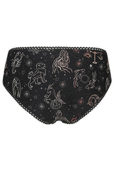 Low Rise Bottom Zodiac Black